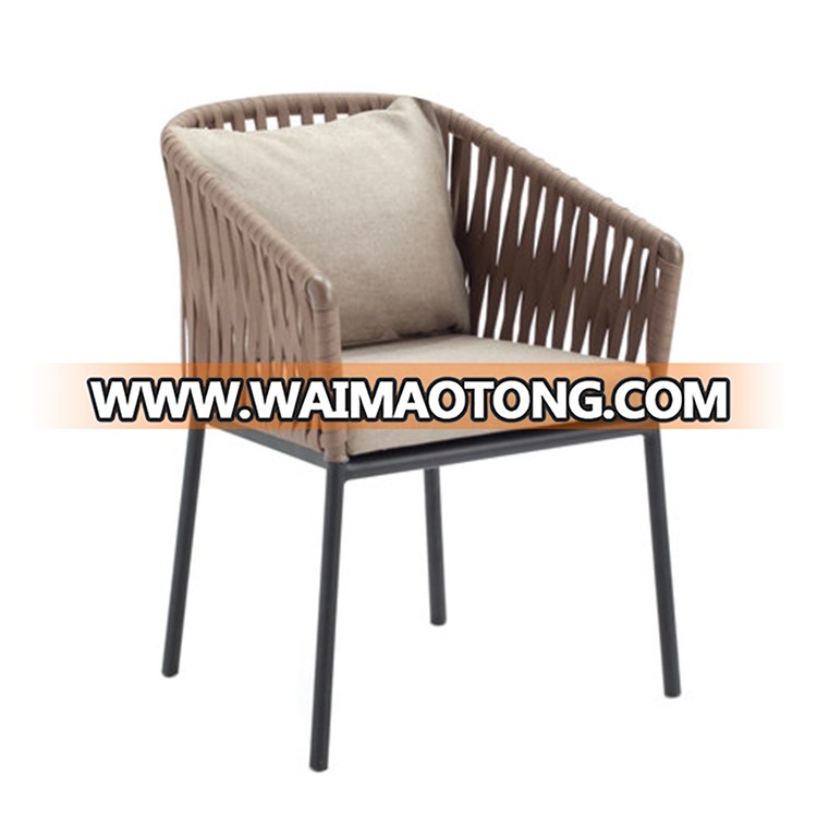 discount promotion dinner room furniture europe new design waterproof modern outdoor dining chair